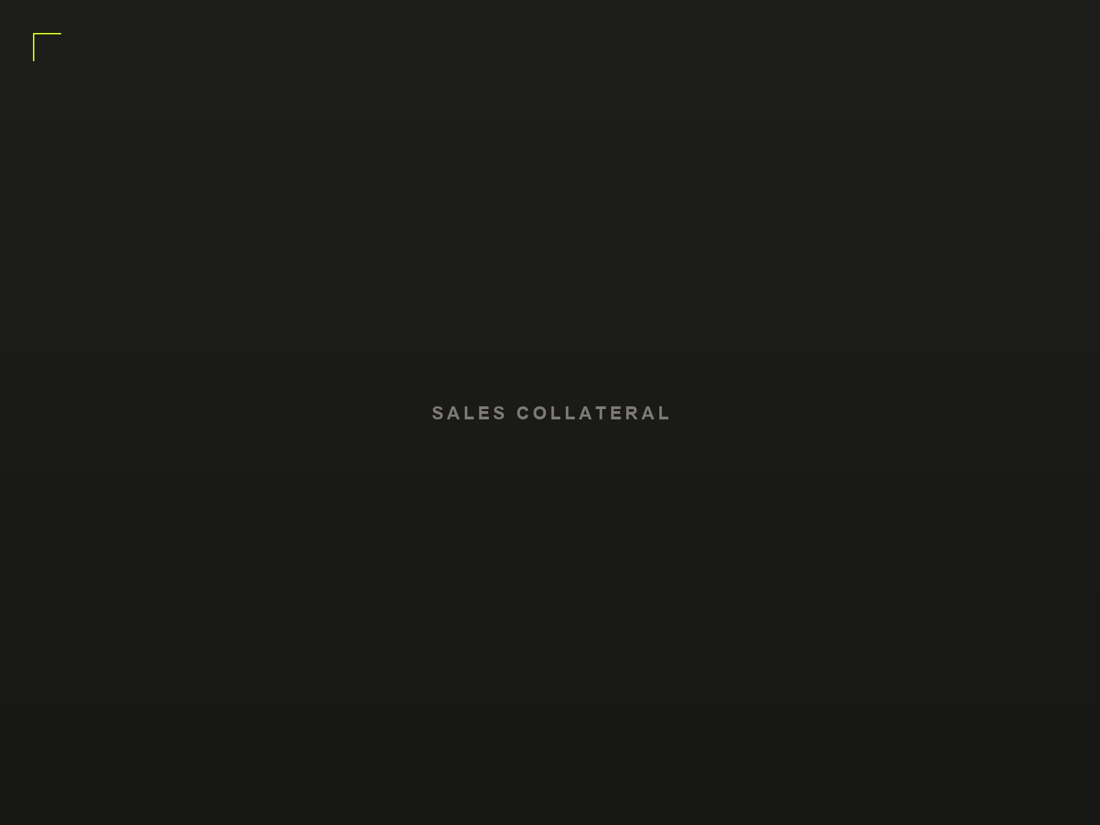 Sales Collateral