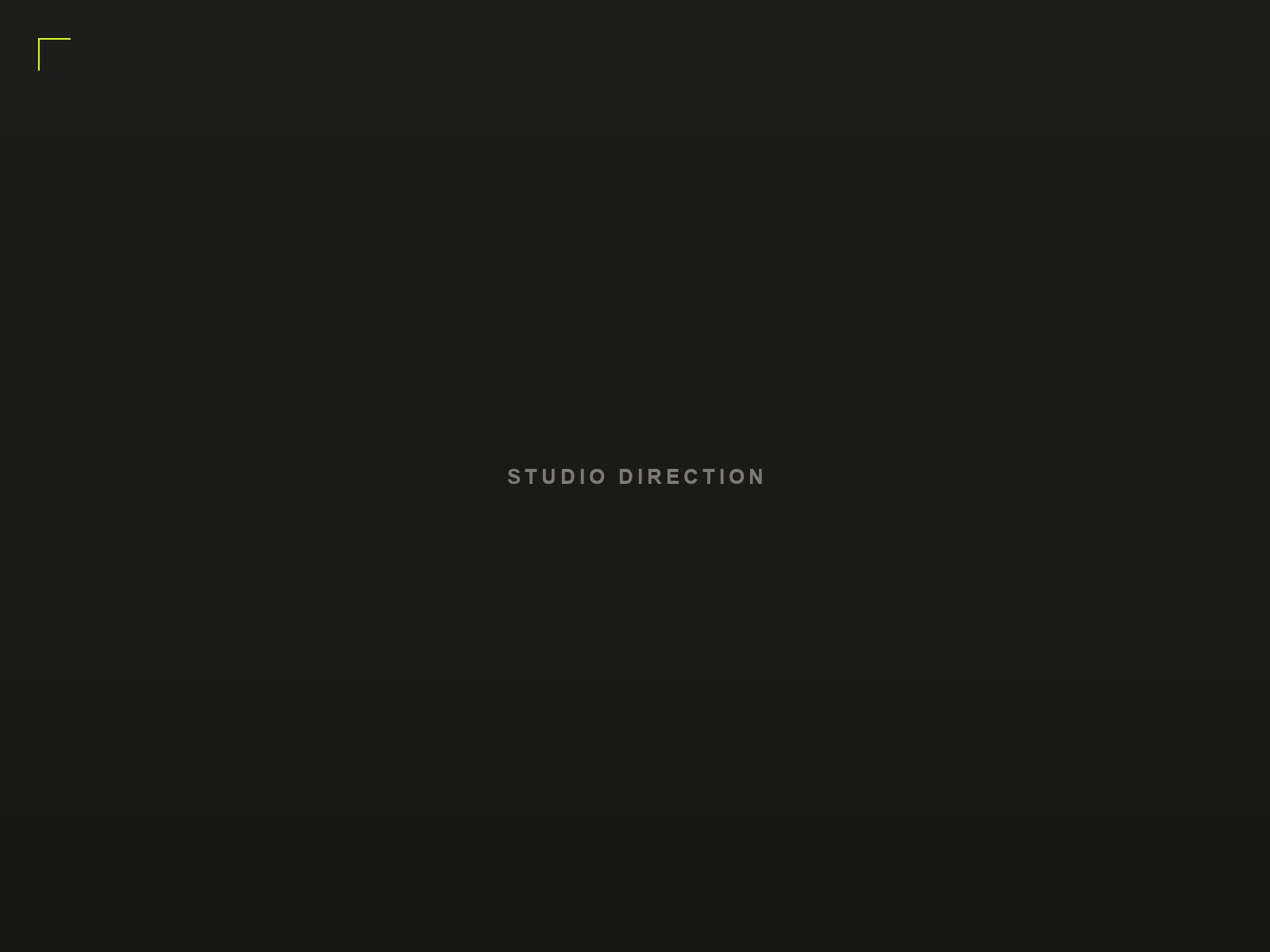 Studio Direction
